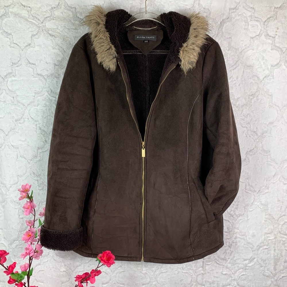 Ellen Tracy Dark Brown Jacket - image 4